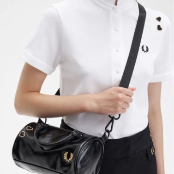 NWT Fred Perry Amy Winehouse Mini Barrel Black - Picture 6 of 12